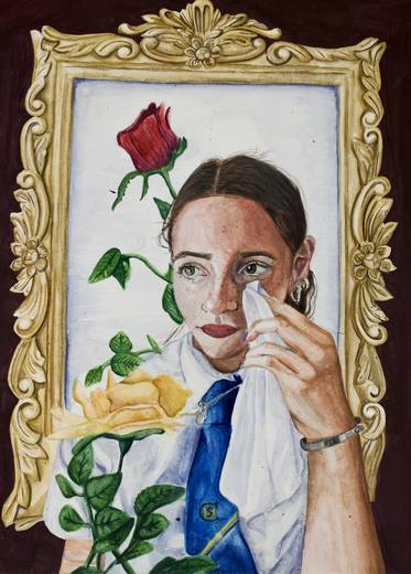 Pupil artwork — Clydebank High School, 2024, S5