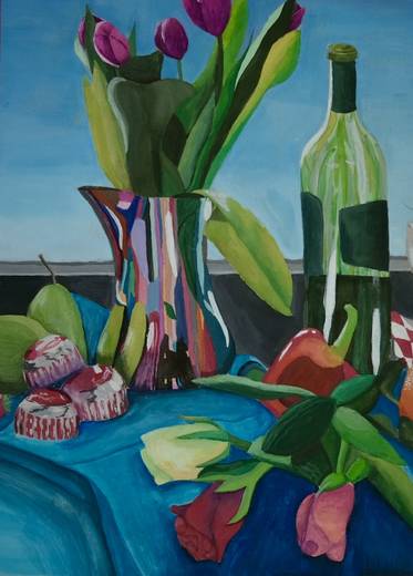 Pupil artwork — Clydebank High School, 2024, S5