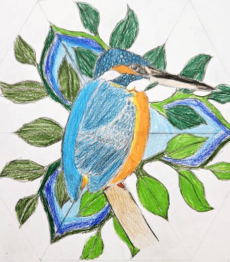 Pupil artwork — Clydebank High School, 2025, S1