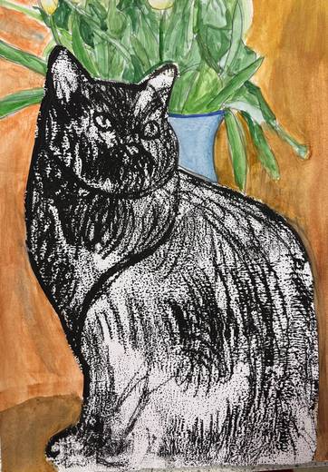 Pupil artwork — Clydebank High School, 2025, S2