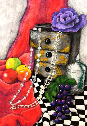 Pupil artwork — Clydebank High School, 2025, S6