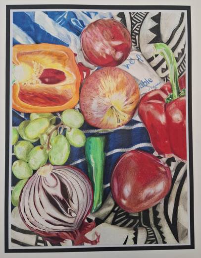 Pupil artwork — Dumbarton Academy, 2025, S5