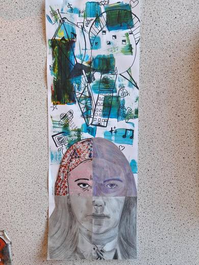 Pupil artwork — St Peter the Apostle High School, 2025, S2