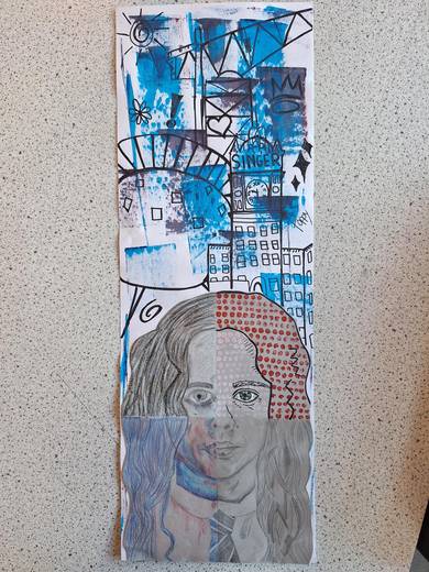 Pupil artwork — St Peter the Apostle High School, 2025, S2