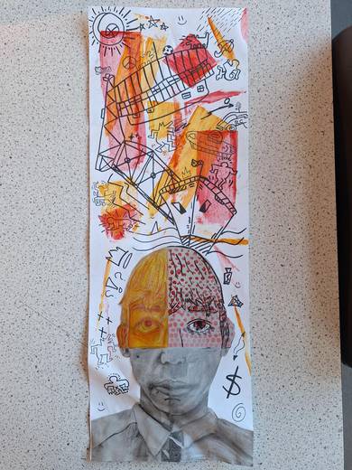 Pupil artwork — St Peter the Apostle High School, 2025, S2