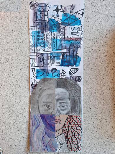 Pupil artwork — St Peter the Apostle High School, 2025, S2