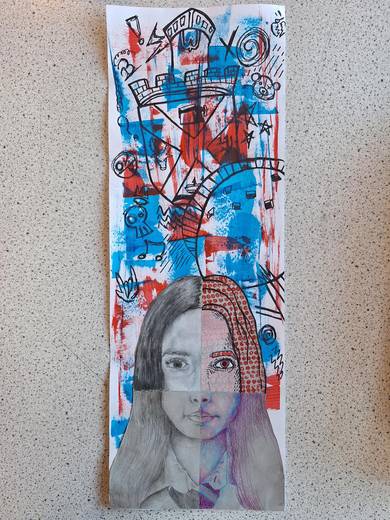 Pupil artwork — St Peter the Apostle High School, 2025, S2