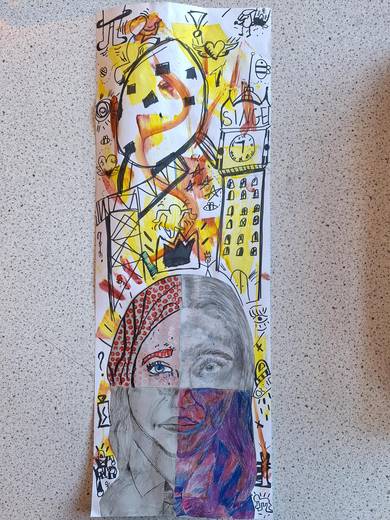 Pupil artwork — St Peter the Apostle High School, 2025, S2
