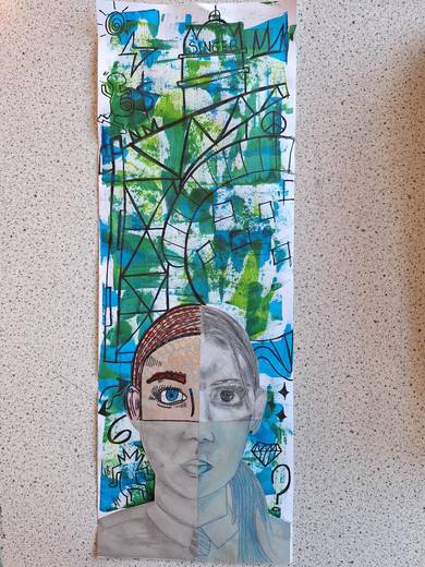 Pupil artwork — St Peter the Apostle High School, 2025, S2