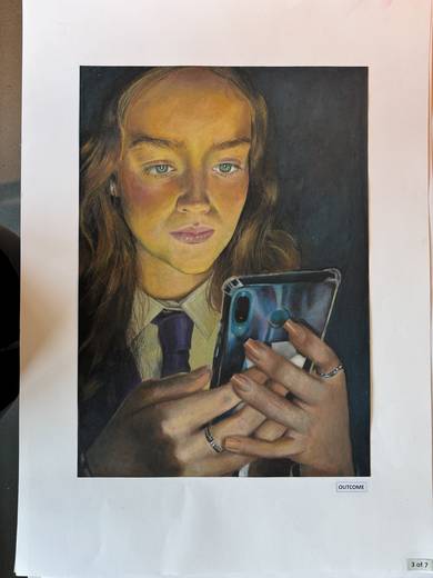 Pupil artwork — St Peter the Apostle High School, 2025, S6