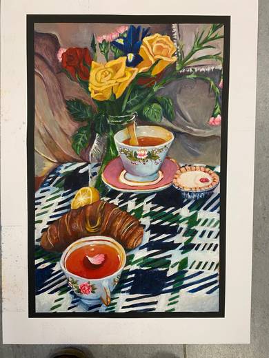 Pupil artwork — Vale of Leven Academy, 2025, S5
