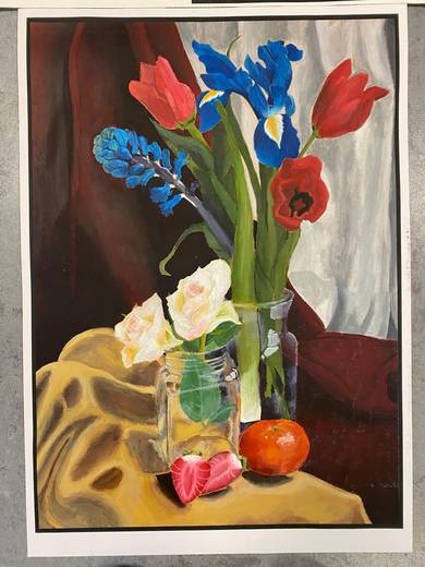 Pupil artwork — Vale of Leven Academy, 2025, S5