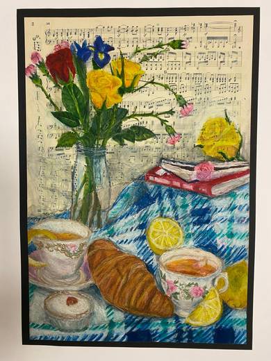 Pupil artwork — Vale of Leven Academy, 2025, S6