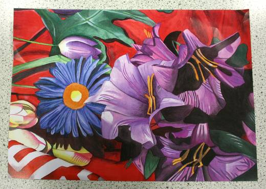 Pupil artwork - Dumbarton Academy, 2026, S5–S6