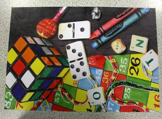 Pupil artwork - Dumbarton Academy, 2026, S5–S6
