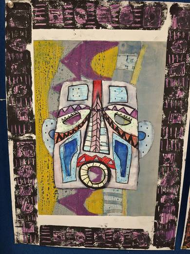 Pupil artwork - St Peter the Apostle High School, 2026, S1–S2