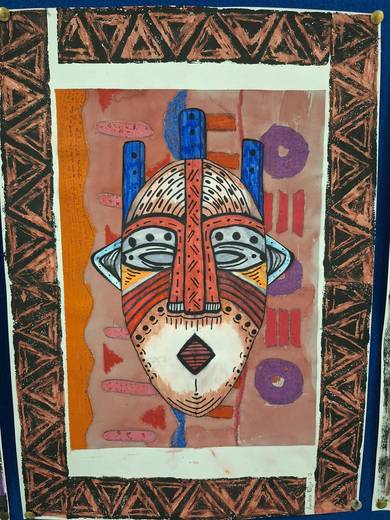 Pupil artwork - St Peter the Apostle High School, 2026, S1–S2