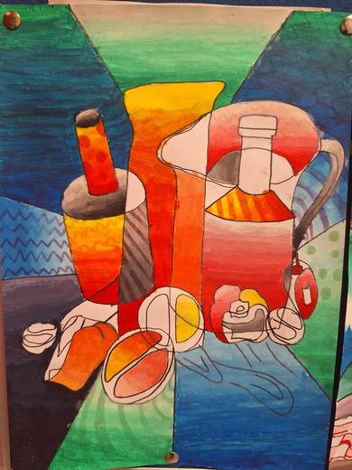 Pupil artwork - St Peter the Apostle High School, 2026, S1–S2
