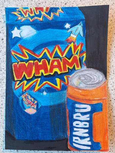 Pupil artwork - St Peter the Apostle High School, 2026, S3–S4