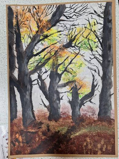 Pupil artwork - St Peter the Apostle High School, 2026, S3–S4